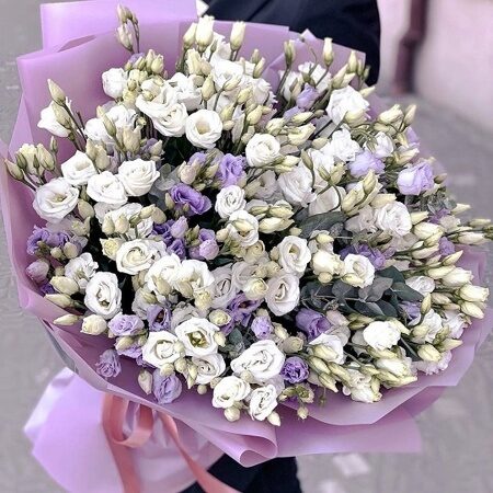 Букет из 75 эустом