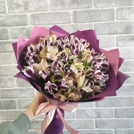 Букет альстромерий микс